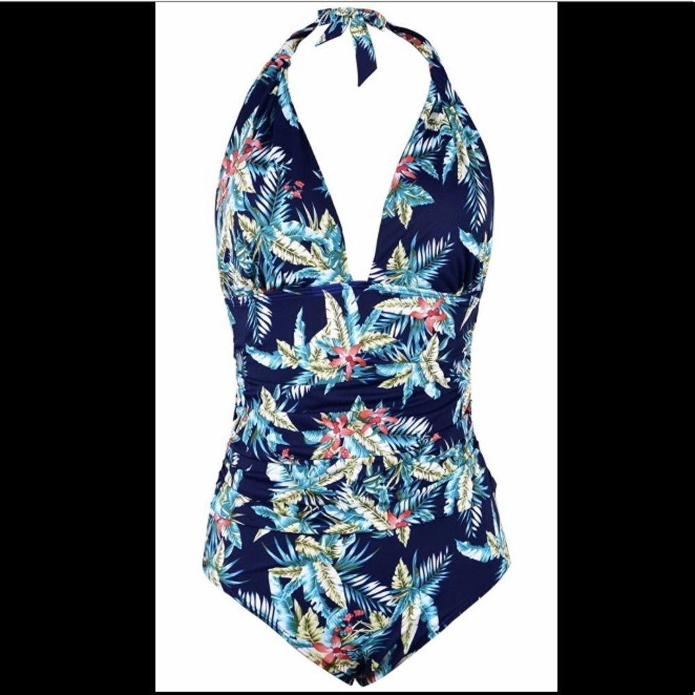 Plus size one piece swimsuit
